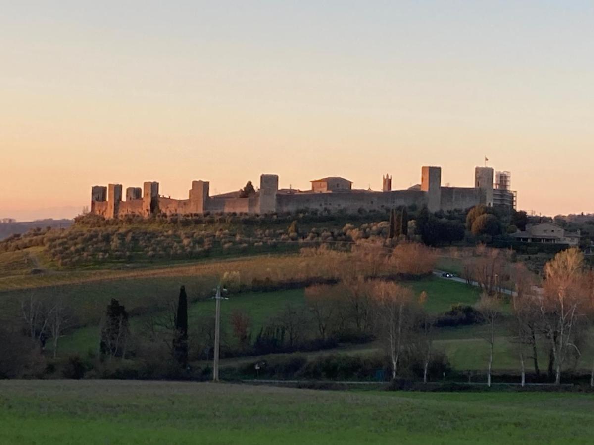 Monteriggioni Castello Vila Exterior foto