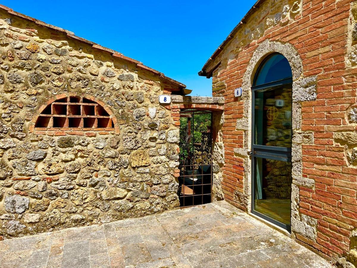 Monteriggioni Castello Vila Exterior foto