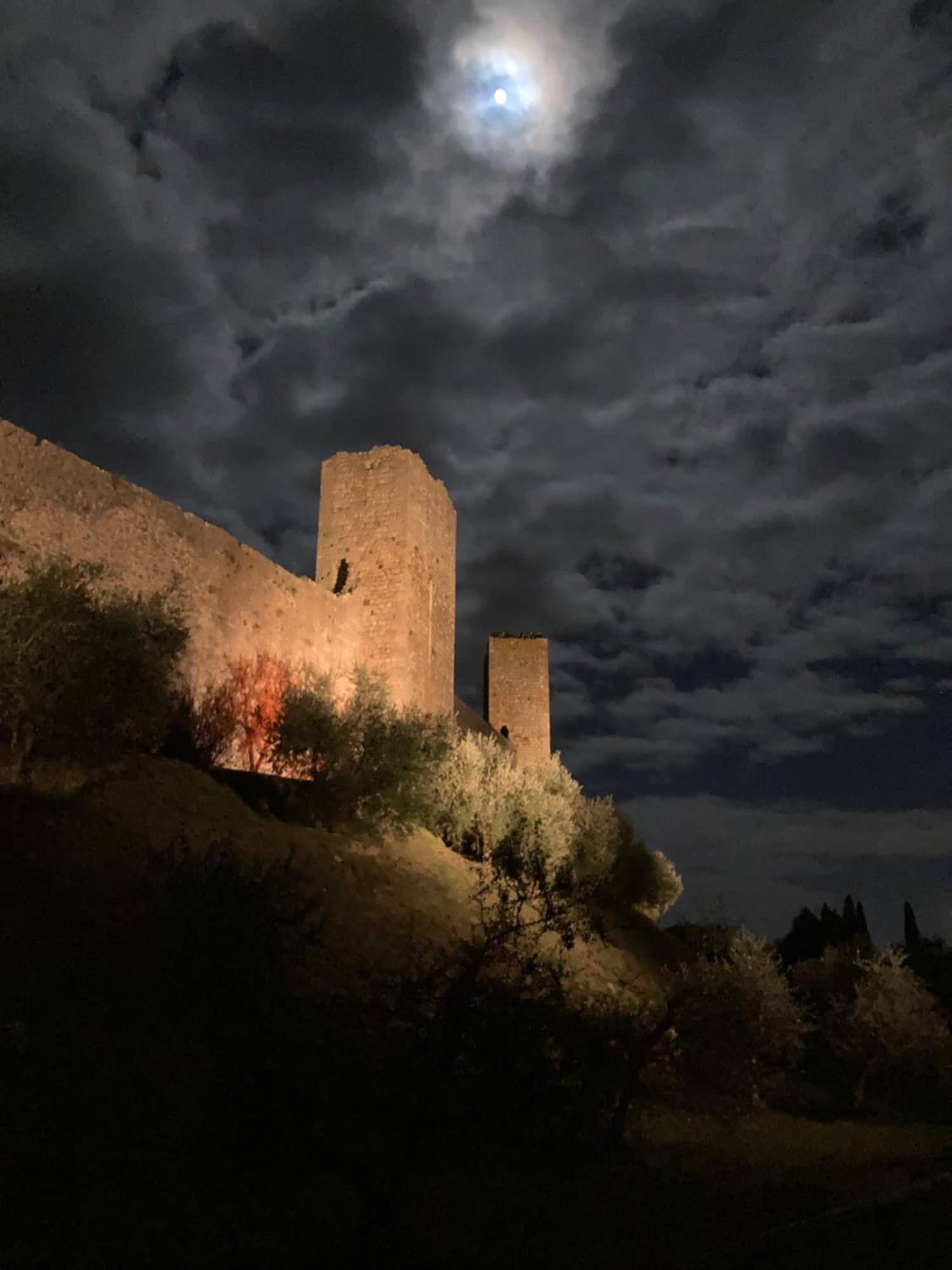 Monteriggioni Castello Vila Exterior foto