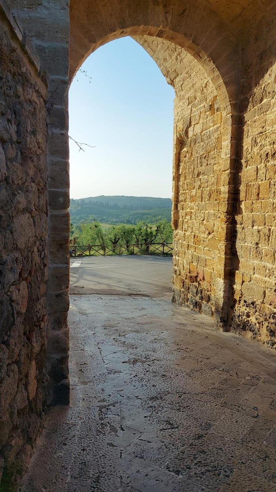 Monteriggioni Castello Vila Exterior foto