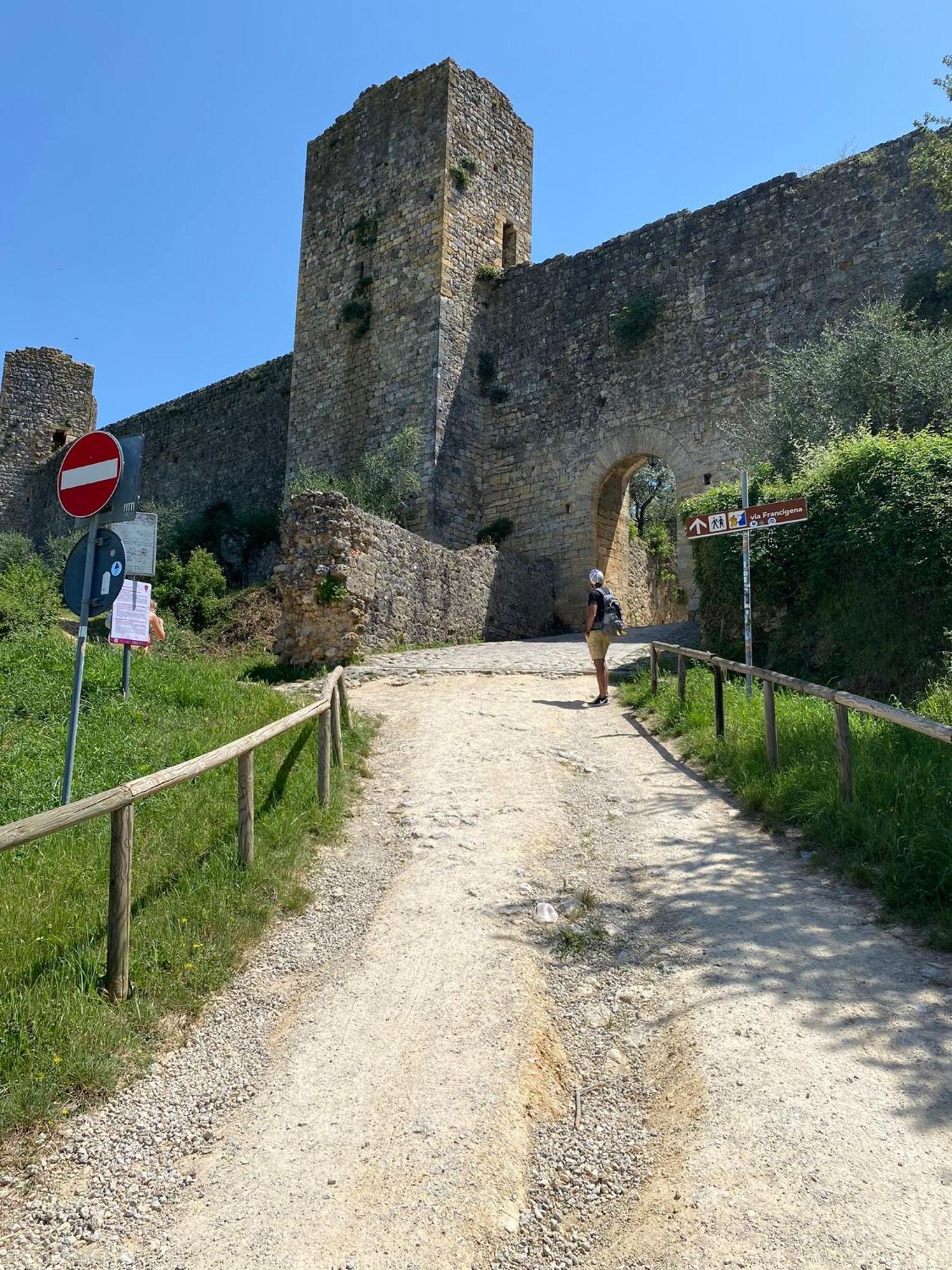 Monteriggioni Castello Vila Exterior foto