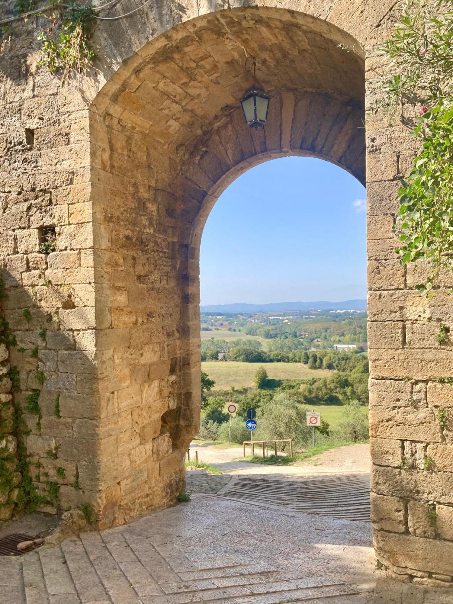 Monteriggioni Castello Vila Exterior foto